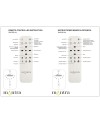 ***OFER/DES*** SIBERIA * PLAFÓN / VENTILADOR - NEGRO D43